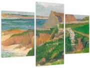 Obraz - Henri Moret, The Island of Raguenez, Brittany, reprodukcia (90x60 cm)