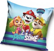 Vankúš Paw Patrol - Tlapková patrola - motív Paw Some - 40 x 40 cm