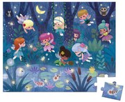 Janod Puzzle v kufríku 36ks: Nočné víly