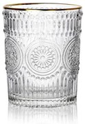 Pohár BARREL so zlatým okrajom AW21 998786 300 ml