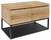 Kúpeľňová skrinka s krytom SAT B-Way dub matný BWAY120OAKDESK