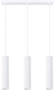 Sollux SL.1537 - Luster na lanku KARBON 3xGU10/10W/230V biela