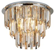 Searchlight 1225-5CC - Stropné svietidlo CLARISSA 5xE14/40W/230V