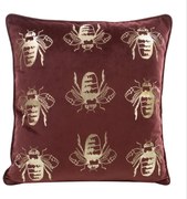 DEKORAČNÁ OBLIEČKA NA VANKÚŠ BLINK15 45X45 CM BORDOVÁ