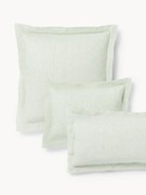 Ľanová obliečka na vankúš s lemom Linna