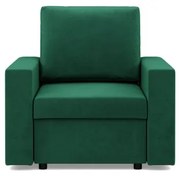 Kreslo NEO Kronos fľaškovo zelené