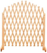 Nastaviteľná drevená mriežka na popínavé rastliny, 2 ks