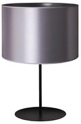 Duolla - Stolná lampa CANNES 1xE14/15W/230V pr. 20 cm strieborná/čierna