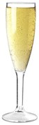 BB Plastics 12x Elite premium polykarbonátový pohár na šampanské 200ml