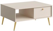 Konferenčný stolík Rose 07 pieskovo béžová