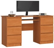 Písací stôl A-11 135 cm jelša