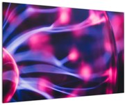 Abstraktný fialový obraz (90x60 cm)
