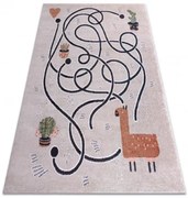 Detský koberec FUN Game béžový