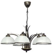 Luster na reťazi KORFU 5xE27/60W/230V