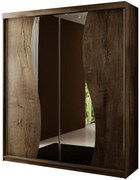 Skriňa Top 8 150 Tmavý jaseň