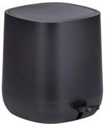 Čierny odpadkový kôš Wenko Davos, 5 l