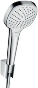 Sprchová hlavica s hadicou Hansgrohe Croma Select biela/chróm 26413400
