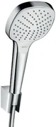 Sprchová hlavica s hadicou Hansgrohe Croma Select biela/chróm 26413400