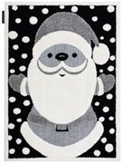 Koberec JOY Santa čierny / krém