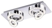 Leuchten Direkt 14521-17 - LED Stropné svietidlo TIM 2xLED/2,8W/230V + 2xLED/3,1W