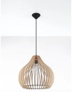 Béžové závesné svietidlo Sollux Pantilla