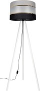 Stojacia lampa CORAL 1xE27/60W/230V biela/čierna/šedá/zlatá