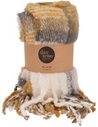 Deka hnedosivá, 125 x 150 cm