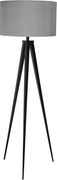 Zuiver Tripod stojanová lampa - Čiernosivá