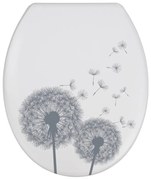 WC sedadlo s jednoduchým zatváraním Wenko Astera, 45,5 × 38 cm