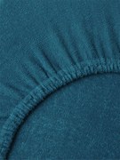 Froté plachta 90 × 200 cm - petrolejová