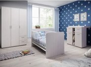 Zostava detská izba Chico, bielený smrekovec%