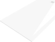 Mexen Stone+, obdĺžniková vanička z minerálneho kompozitu 160 x 70 cm, biela, biela krytka, 44107016-W