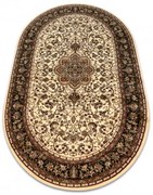 Koberec ROYAL ADR ovál vzor 521 karamel