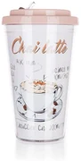 Banquet Hrnček cestovný dvojstenný COFFEE 0,5 l, Chai latte