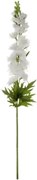 Umelá kvetina Ostrožka 70 cm, biela%