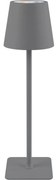 Classbach TL 4025 LED dobíjacia stolná lampa, sivá