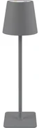 Classbach TL 4025 LED dobíjacia stolná lampa, sivá