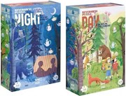 Londji Puzzle 54ks Noc a deň v lese