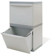 Zostava košov na triedený odpad zostava 2x 30 litrov