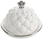 KERAMICKÁ MASELNIČKA ADORE 16X12 CM VZOROVANÁ