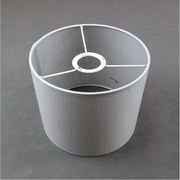 Náhradné tienidlo univerzálne ROLS E27 17x20 cm šedá