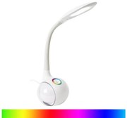 Platinet LED RGB Stmievateľná stolná lampa LED/7W/230V biela PL0087