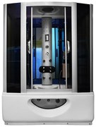 M-SPA - SAUNA Kabino-vaňa s hydromasážou 145 x 85 x 220 cm (MSPA09944AS-145-Biela)