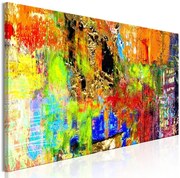 Obraz - Colourful Abstraction (1 Part) Narrow Veľkosť: 120x40, Verzia: Standard