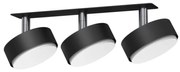 Brosline 3262 - Zapustené bodové svietidlo DROP 3xGX53/9W/230V čierne