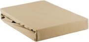 Prestieradlo Lycra 90x200 cm, orieškovo hnedé%