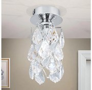 Orion - Stropné svietidlo RITA 1xG9/40W/230V pr. 9 cm lesklý chróm