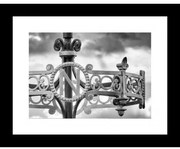 B&W rámovaný obraz 20x25