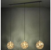 Eglo 39757 - Luster na lanku SKOURA 3xE27/60W/230V