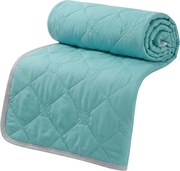 Chladiaca letná prikrývka ELARIA, tyrkysová Rozmer: 200 x 220 cm